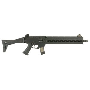CZ Scorpion EVO 3 S1 Carbine - Black | 9mm | 16.2 Barrel | 15.13 Extended M-LOK Handguard | 20rd | Muzzle Brake