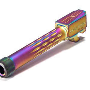 Faxon Firearms Match Series Sig P320 Compact Flame Fluted Barrel 416R - Threaded | Chameleon PVD