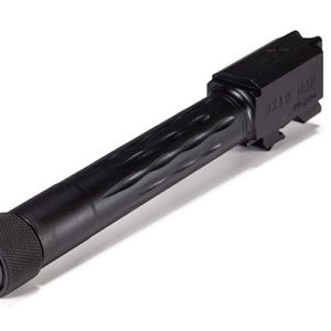 Faxon Firearms Match Series Sig P320 Compact Flame Fluted Barrel 416R - Threaded | Black Nitride