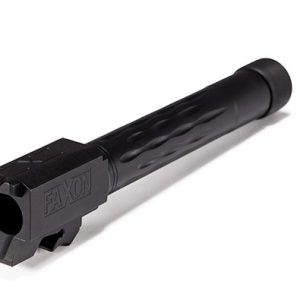 Faxon Firearms Match Series Sig P320 Compact Flame Fluted Barrel 416R - Threaded | Black Nitride