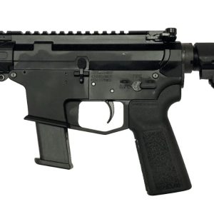 Angstadt Arms UDP-9 Billet Aluminum AR Pistol - Black | 9mm | 6 barrel | 5.5 M-LOK Rail | SBA3 Brace | Accepts Glock Mags