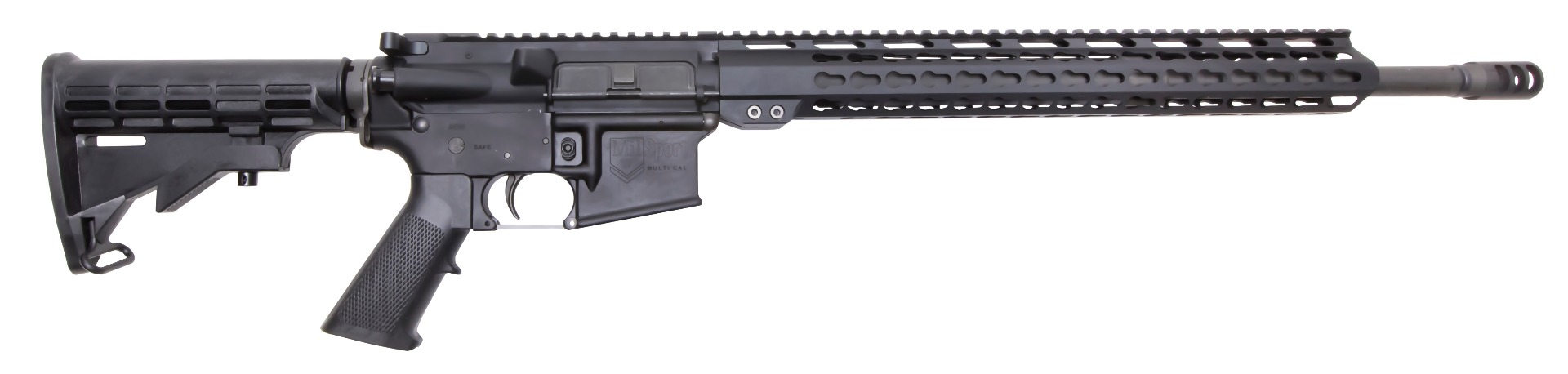 ATI MILSPORT Forged Aluminum AR Rifle - Black | .450 Bushmaster | 16 barrel | 15 KeyMod Rail