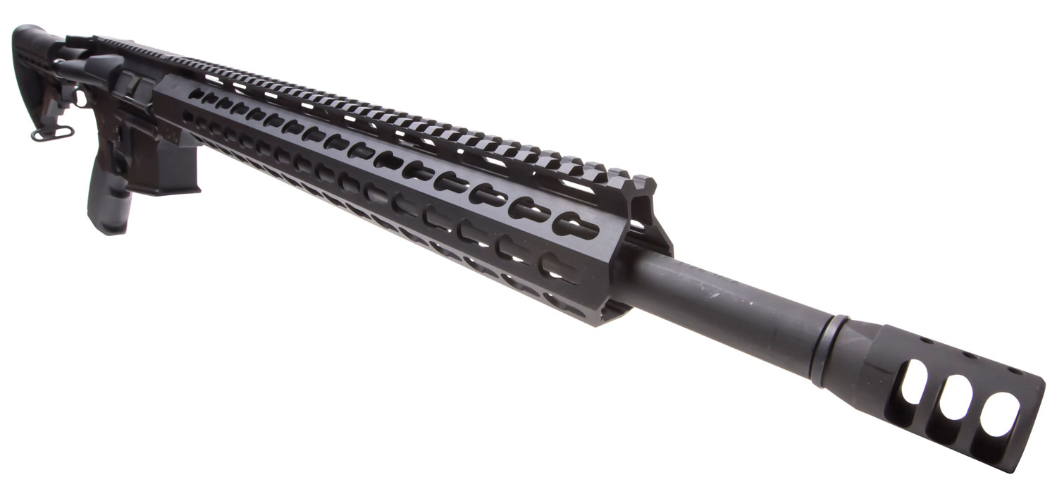 ATI MILSPORT Forged Aluminum AR Rifle - Black | .450 Bushmaster | 16 barrel | 15 KeyMod Rail - Image 2