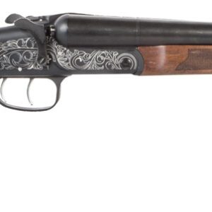 ATI Cavalry Road Agent Side-by-Side Shotgun - 12ga | 18.5 Barrel | Engraved Receiver