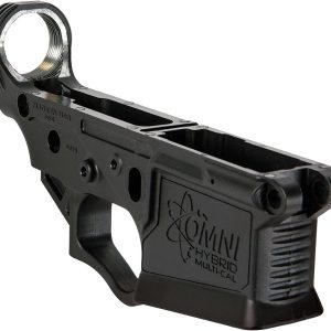 ATI OMNI HYBRID Polymer MULTI-CAL Lower Receiver - Black | Stripped