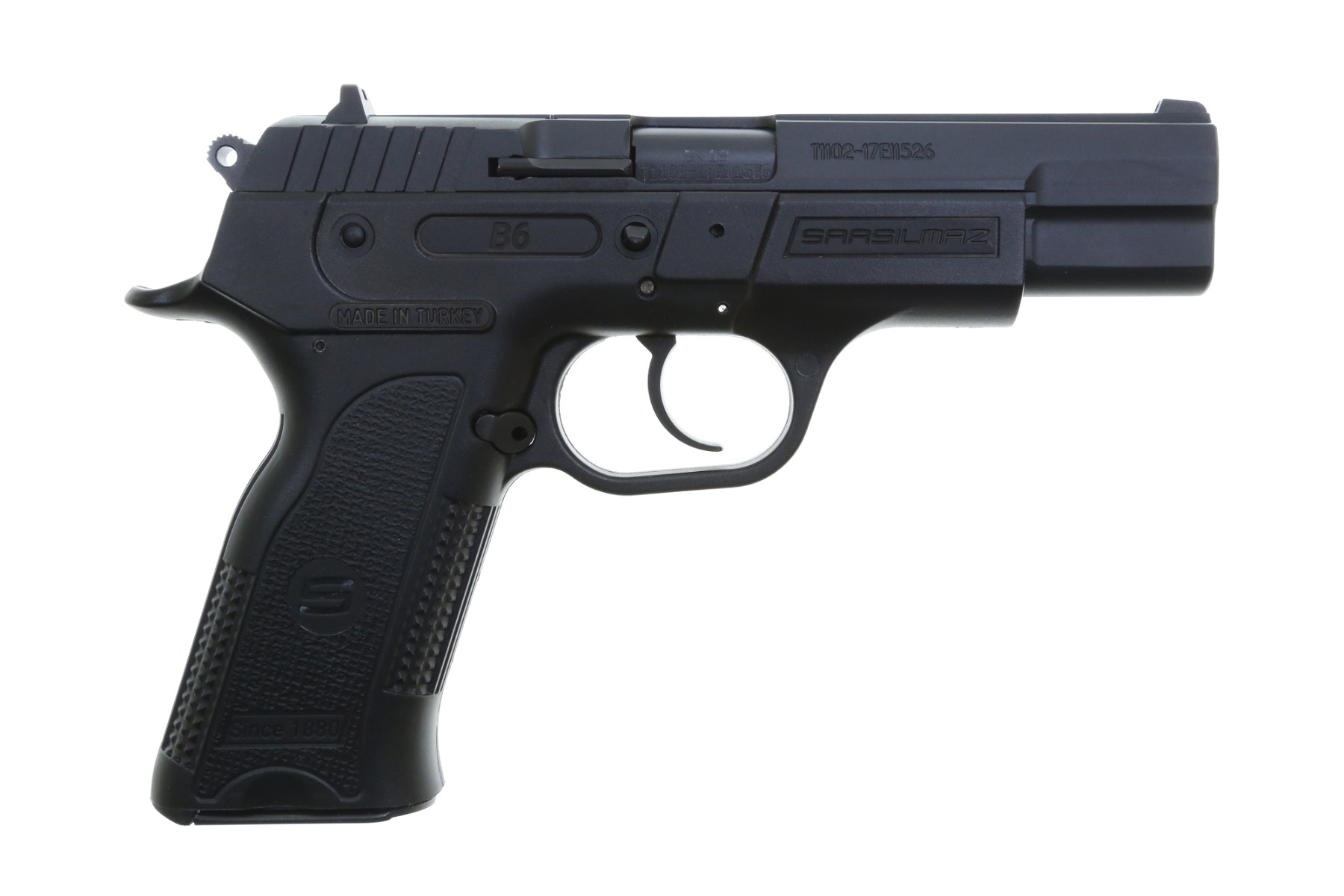 SAR USA B6 9mm Pistol 4.5 Barrel - Black | 17rd