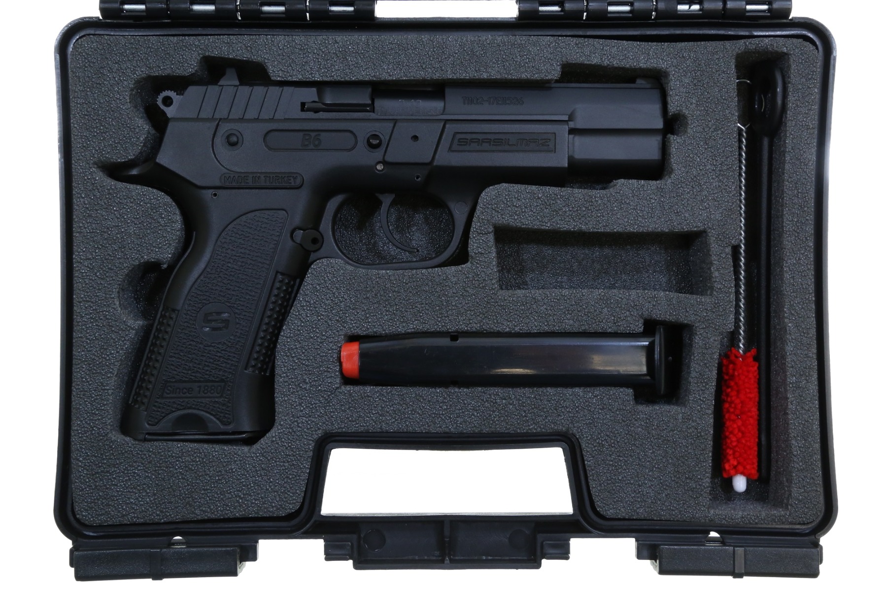 SAR USA B6 9mm Pistol 4.5 Barrel - Black | 17rd - Image 4