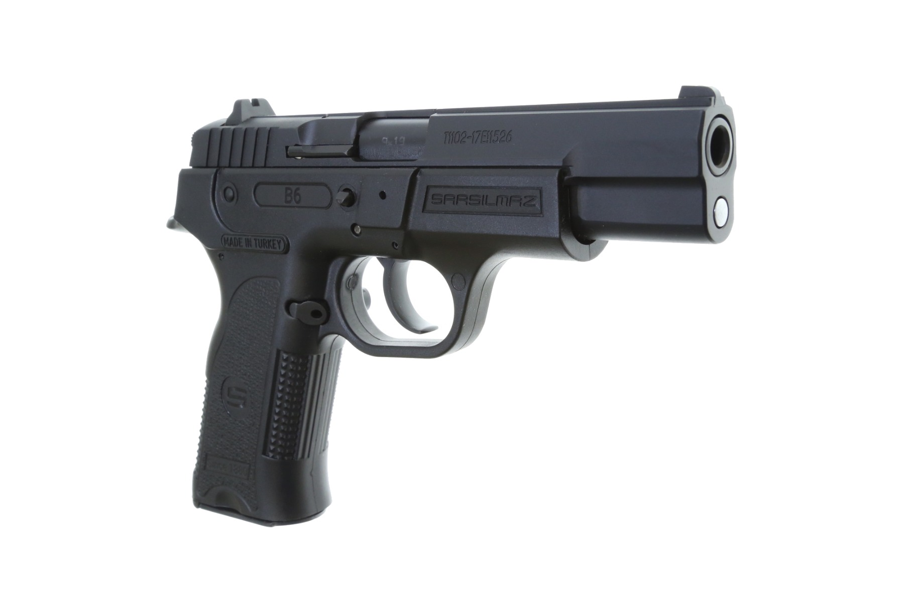 SAR USA B6 9mm Pistol 4.5 Barrel - Black | 17rd - Image 5