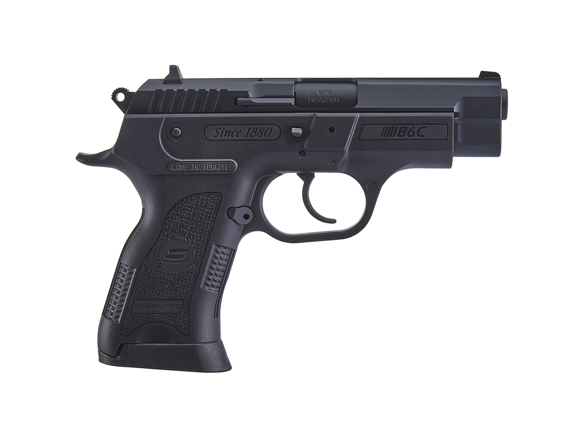 SAR USA B6C Compact 9mm Pistol 3.8 Barrel - Black | 13rd