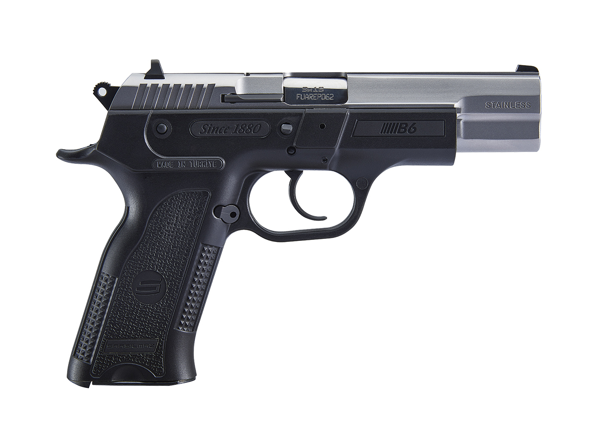 SAR USA B6 9mm Pistol 4.5 Barrel - Stainless | 17rd