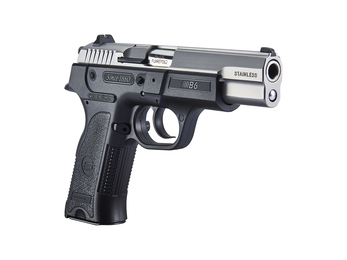 SAR USA B6 9mm Pistol 4.5 Barrel - Stainless | 17rd - Image 5