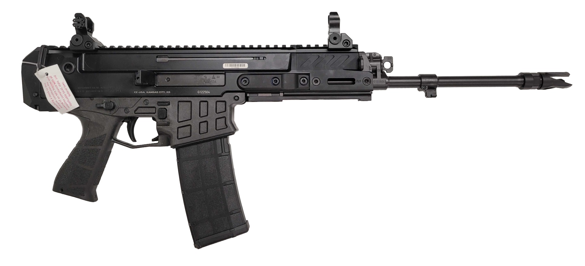 CZ Bren 2 Ms Pistol - Black | 5.56NATO | 14 Barrel