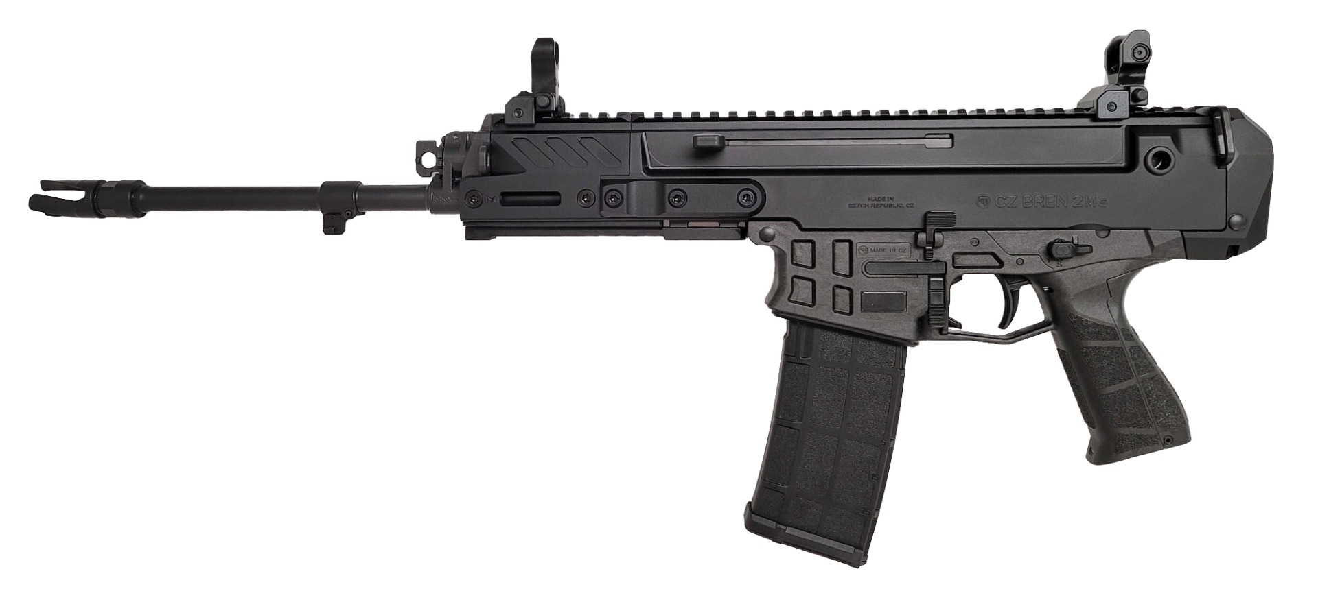 CZ Bren 2 Ms Pistol - Black | 5.56NATO | 14 Barrel - Image 3