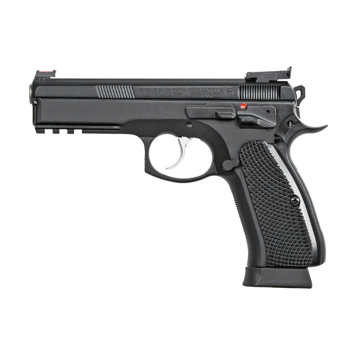 CZ 75 SP-01 Shadow Target II Pistol - Black | 9mm | 4.6 Barrel | 18rd