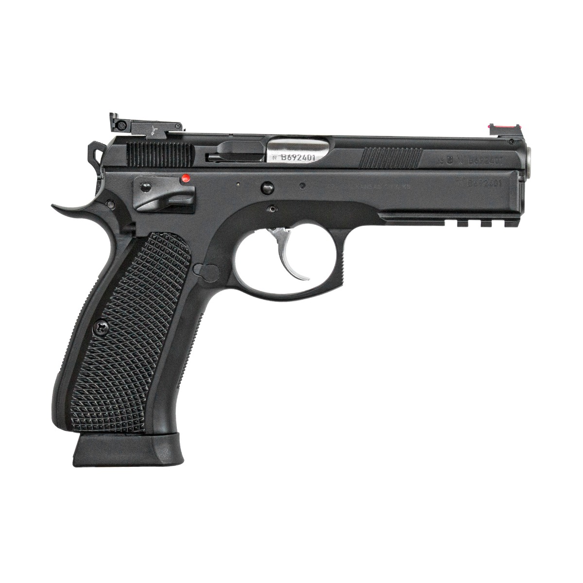 CZ 75 SP-01 Shadow Target II Pistol - Black | 9mm | 4.6 Barrel | 18rd - Image 3