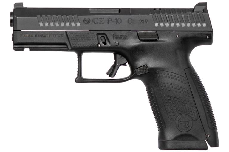 CZ P-10 C Pistol - Black | 9mm | 4 Barrel | 15rd | Optics-Ready