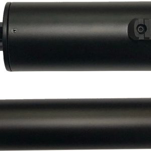 F5 MFG Soda Can Launcher - Black | Picatinny Rail | Includes Golfball/Net/Smoke Canister attachment
