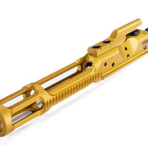 Faxon Firearms 5.56/300 BLK Gunner Light Weight Bolt Carrier Group - TiN (Gold) PVD