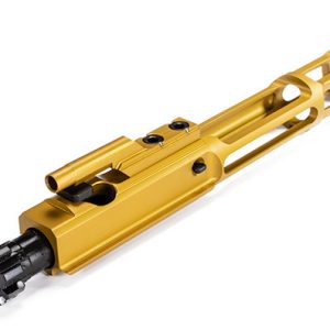 Faxon Firearms 5.56/300 BLK Gunner Light Weight Bolt Carrier Group - TiN (Gold) PVD