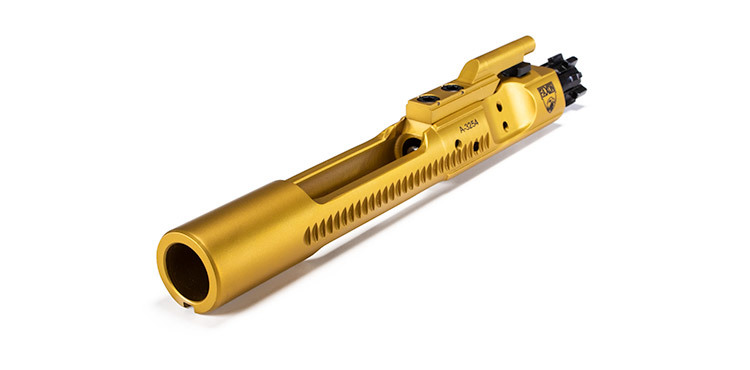 Faxon Firearms 5.56/300 BLK M16 Bolt Carrier Group - TiN (Gold) PVD - Image 5