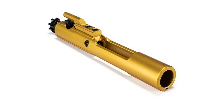 Faxon Firearms 5.56/300 BLK M16 Bolt Carrier Group - TiN (Gold) PVD - Image 7