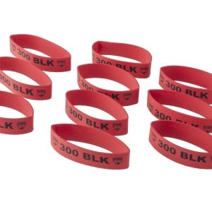Faxon Firearms Magazine Marker Bands - 300 BLK | Red | 10 pack