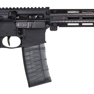 Faxon Firearms Ion Ultralight Forged Aluminum AR15 Rifle - Black | 5.56NATO | 14.5 Barrel w/ Welded 3-Port Brake | 13 Carbon Fiber M-LOK Handguard