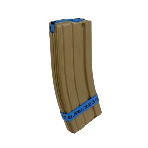 Faxon Firearms Magazine Marker Bands - 5.56/.223 | Blue | 10 pack