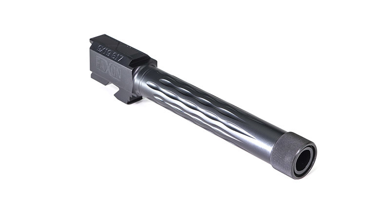 Faxon Firearms Match Series Glock G17 Flame Fluted Barrel 416R - Threaded | Black Nitride - Image 4
