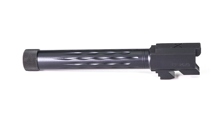 Faxon Firearms Match Series Glock G17 Flame Fluted Barrel 416R - Threaded | Black Nitride - Image 5