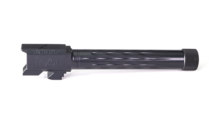 Faxon Firearms Match Series Glock G17 Flame Fluted Barrel 416R - Threaded | Black Nitride - Image 6