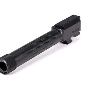 Faxon Firearms Match Series Glock G19 Flame Fluted Barrel 416R - Threaded | Black Nitride
