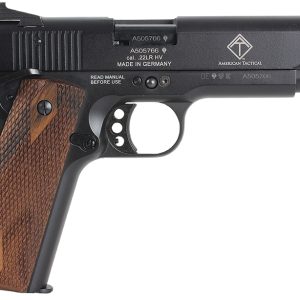 ATI GSG 1911 CA Compliant Pistol - Black | .22LR | 5 Barrel | Wood Grips