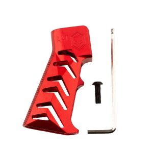 Alien Armory Tactical Gravity 3.2 Skeleton Aluminum Pistol Grip - Red