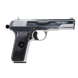 Zastava M57A Pistol - Chrome | 7.62x25 | 4.5 Barrel | 9rd