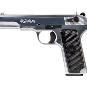 Zastava M70AA Pistol - Chrome | 9mm | 4.5 Barrel | 9rd
