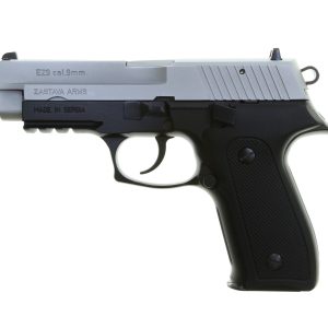 Zastava EZ9 Pistol - Matte Chrome Slide | 9mm | 4.25 Barrel | 15rd