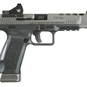 CANIK TP9SFx Pistol - Tungsten | 9mm | 5.2 Barrel | 2 - 20rd Mag | Full Accessory Kit | Includes Vortex Viper Red Dot