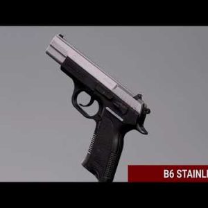 SAR USA B6 9mm Pistol 4.5 Barrel - Stainless | 17rd