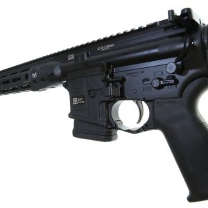 LWRC DI Direct Impingement M-LOK Rifle - Black | 5.56NATO | 16.1 Barrel | CA Compliant w/ JT Pin