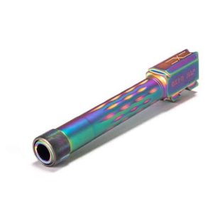 Faxon Firearms Match Series M&P Full Size Flame Fluted Barrel - Threaded | Chameleon PVD