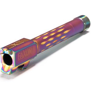 Faxon Firearms Match Series M&P Full Size Flame Fluted Barrel - Threaded | Chameleon PVD