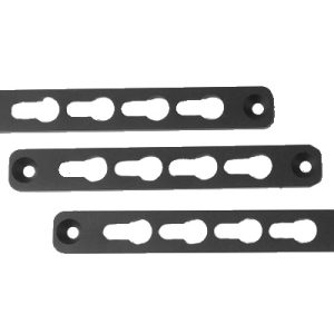 Manticore Arms Panel for Transformer Rail - Black | KeyMod | 3 Panels