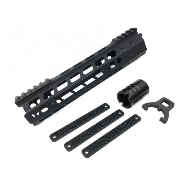 Manticore Arms AR15 Transformer Rail Gen 2 - Black | 9\ | 3 Polymer Grip Panels - Image 3