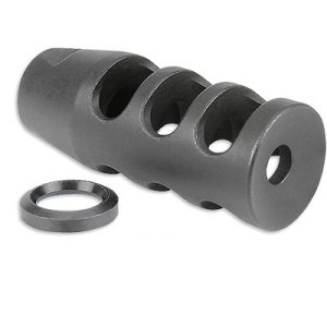 Midwest Industries 3-Chamber AR Muzzle Break - 5/8x24 threads | Fits .308