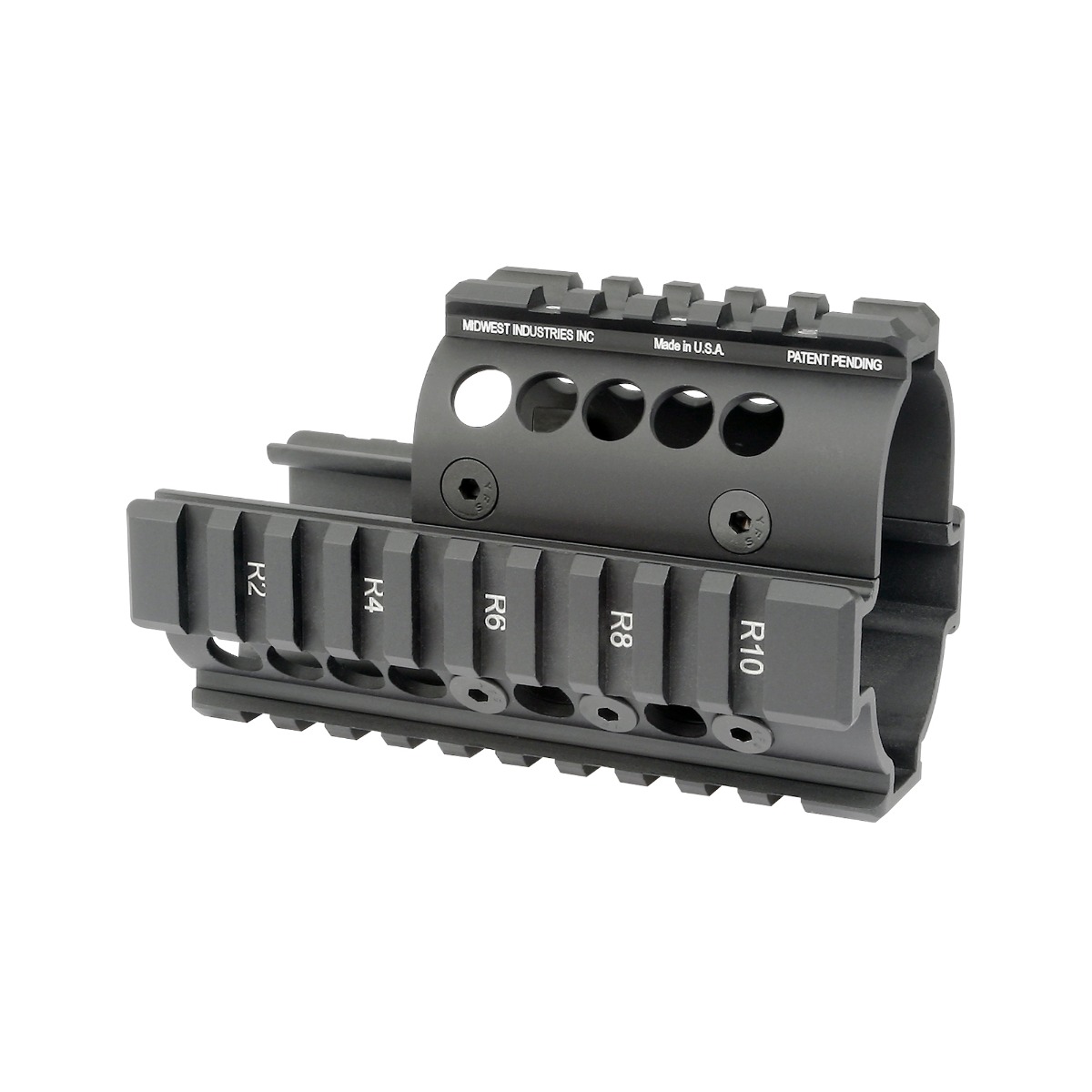 Midwest Industries Mini Draco AK Handguard - Black | 4 | Picatinny