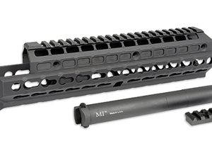 Midwest Industries Gen2 Universal AK Handguard - Black | Extended Length | Railed Topcover | KeyMod
