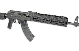 Midwest Industries Gen2 Universal AK Handguard - Black | Extended Length | Railed Topcover | KeyMod