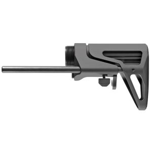 Maxim Defense SCW Stock - Black | 5-Position Adjustable | Standard Buffer | 4 Collapsed Length