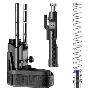 Maxim Defense SCW Pistol Stabilizing Brace - Black | 5-Position Adjustable | Standard Buffer | 4 Collapsed Length